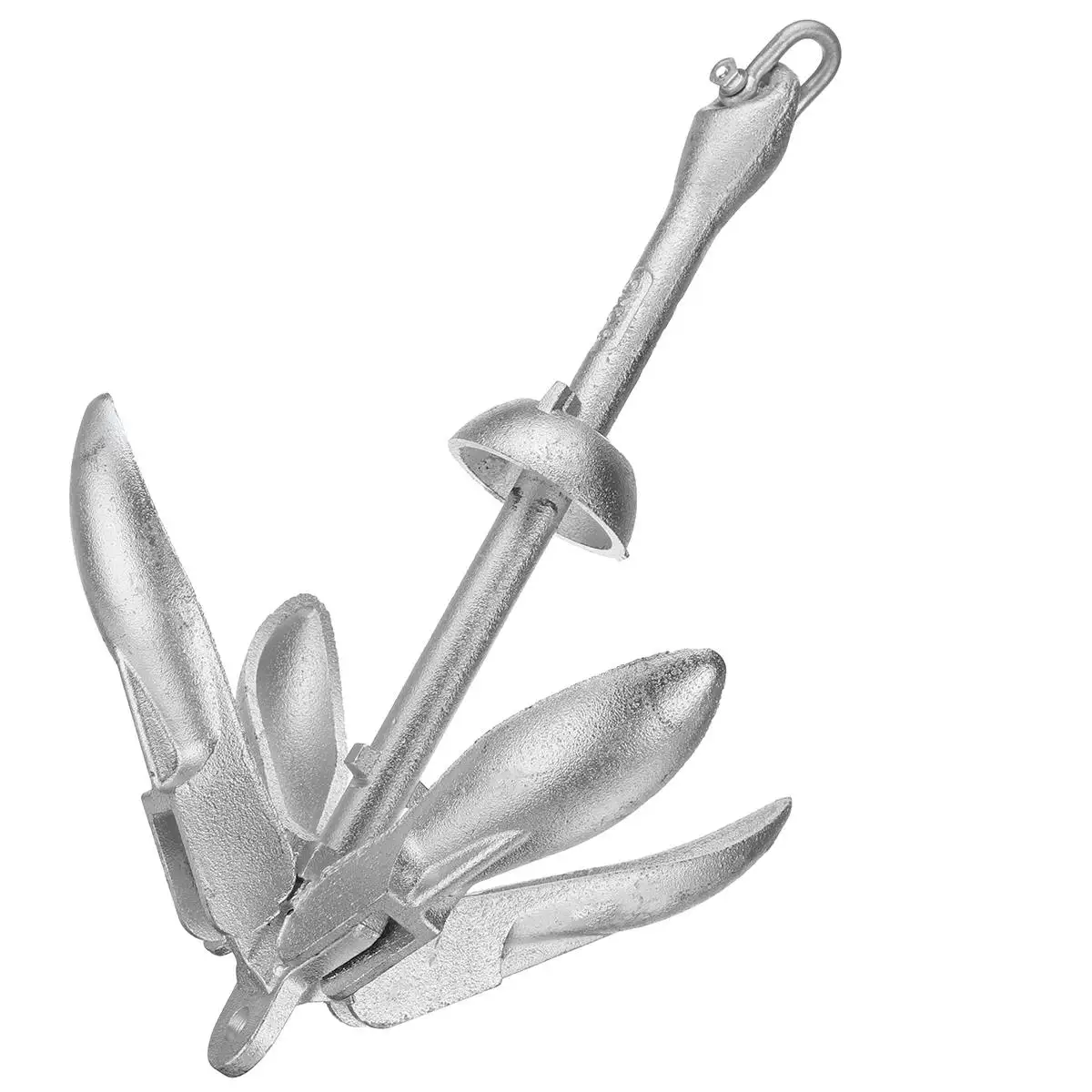 Fishing Boat Anchor - สมอเรือพับได้ 2.5 กก./3.2 กก. สำหรับเรือยอชท์ เรือคายัค
