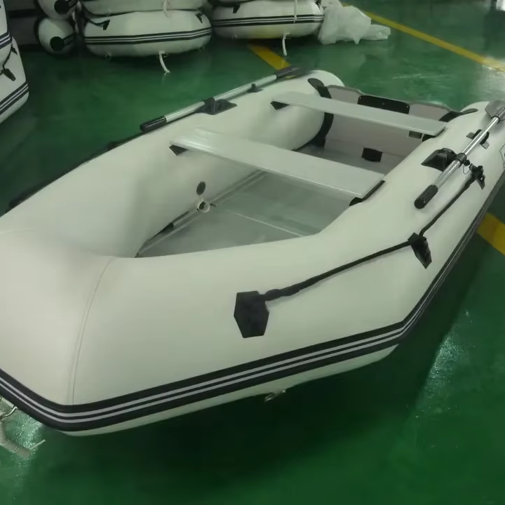 Fishing Boat Aluminum - เรืออลูมิเนียมพองลมขนาด 10.8 ฟุต เรือยางเป่าลม เรือพาย เรือตกปลา