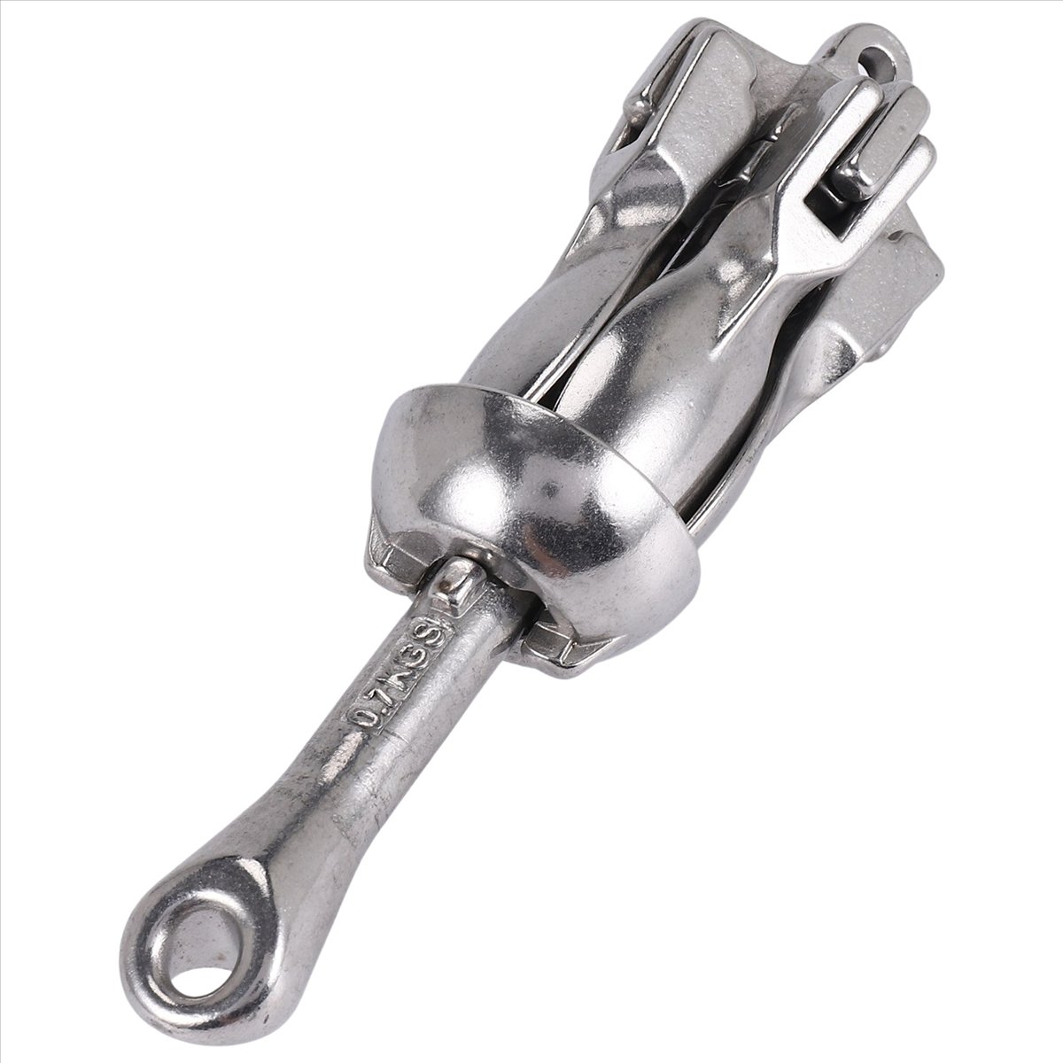 Fishing Boat Anchor - L79A เรือเป่าลมพร้อมสมอเหล็กสแตนเลส 316 สำหรับเรือคายัค เรือยาง เรือตกปลา