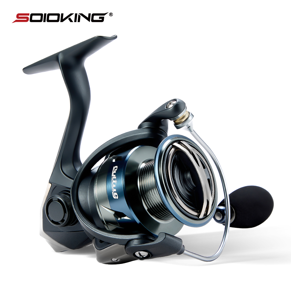 Abu Garcia Reel Max - รอกตกปลาแบบสปินนิ่ง AVISPARK แรงต้านสูงสุด 15 กก. อัตราทดเกียร์