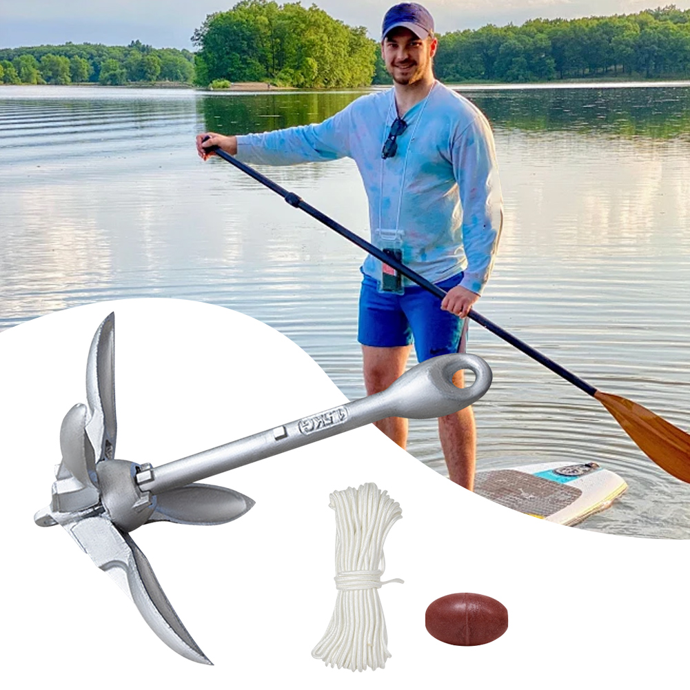 0.7/1.5KG Grapnel Anchor พับ K - Fishing Boat Anchor บทวิจารณ์และราคา
