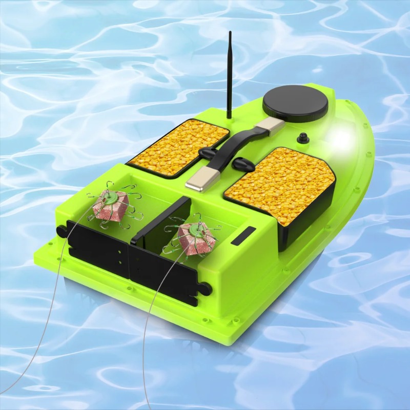เรือตกปลาบังคับวิทยุ D19 GPS ร - Fishing Boat Gps บทวิจารณ์และราคา