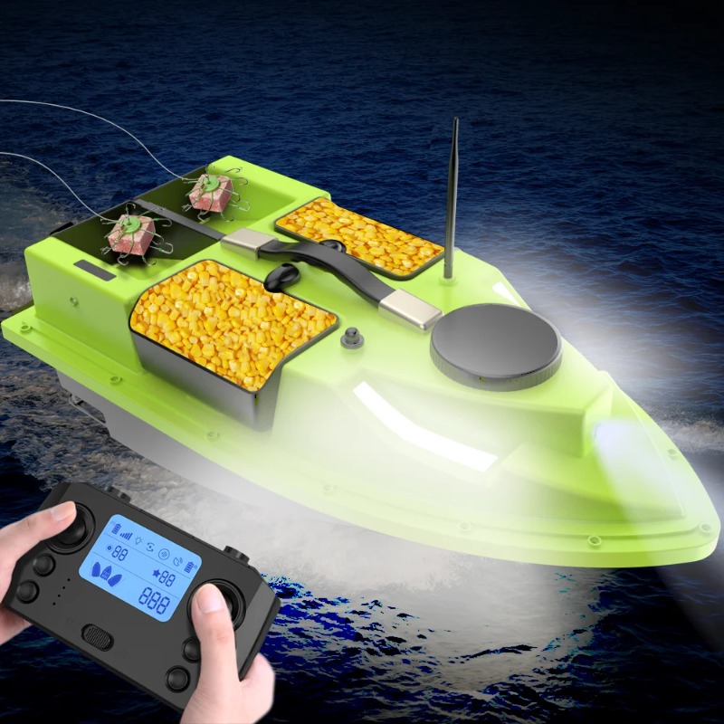 เรือตกปลาบังคับวิทยุ D19 GPS ร - Fishing Boat Gps บทวิจารณ์และราคา